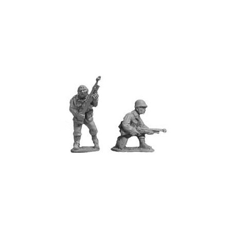 U.S. American Infantry B-A-R Gunners IIB 28mm WWII BLACK TREE DESIGN