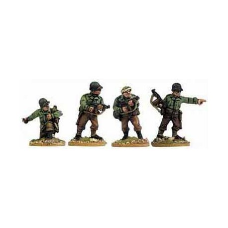 U.S. American Infantry Thompsons SMGs II 28mm WWII BLACK TREE DESIGN