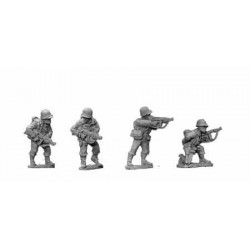 U.S. American Infantry Thompsons SMGs IV 28mm WWII BLACK TREE DESIGN