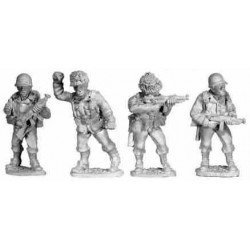 U.S. American Infantry Thompsons SMGs III 28mm WWII BLACK TREE DESIGN