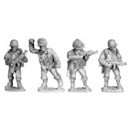 U.S. American Infantry Thompsons SMGs III 28mm WWII BLACK TREE DESIGN