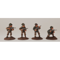 U.S. American Infantry w/Grease Guns 28mm WWII BLACK TREE DESIGN