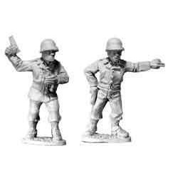 U.S. American Infantry Officers 28mm WWII BLACK TREE DESIGN