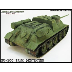 Russian SU-100 Tank Destroyer 28mm-1/50th COMBAT SCALE!