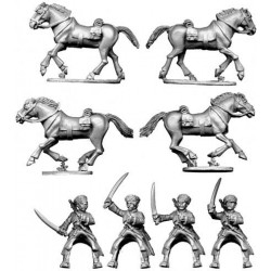 Russian Soviet Russian Cossack Cavalry 28mm COPPLESTONE CASTINGS