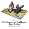 American U.S. Airborne 75mm pack howitzer light artillery 28mm WWII WARLORD GAMES