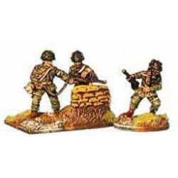 American U.S. Airborne Para .30cal HMG Team 28mm WWII BLACK TREE DESIGN