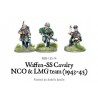 German Waffen SS Cavalry NCO & LMG (1942-45) 28mm WWII WARLORD GAMES