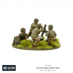 American U.S. Army Heavy Mortar Team 28mm WWII WARLORD GAMES