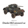 British Diamler MKI Armored Car 28mm WWII WARLORD GAMES