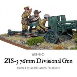 Russian Soviet ZIS-3 76mm Divisional Gun 28mm WWII WARLORD GAMES