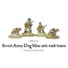 Russian Soviet Army Dog Mine anti-tank teams WWII WARLORD GAMES