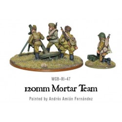 Russian Soviet Army 120mm heavy mortar team 28mm WWII WARLORD GAMES