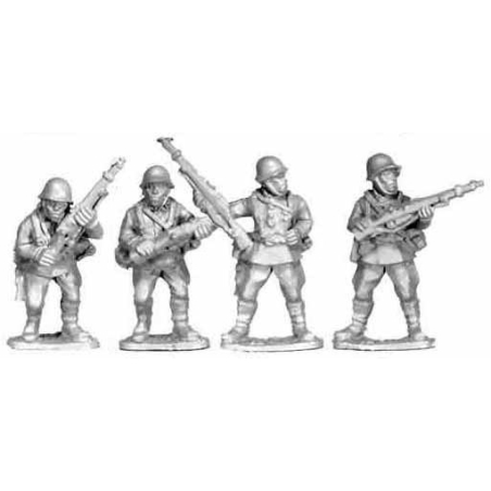 Russian Soviet Infantry w/Rifles II 28mm WWII BLACK TREE DESIGN