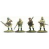 Russian Soviet Infantry w/Rifles III 28mm WWII BLACK TREE DESIGN