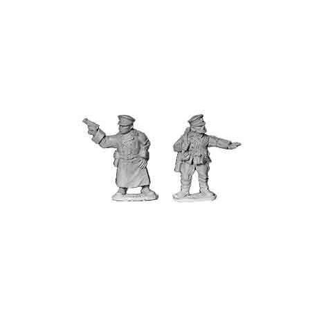 Russian Soviet Officers 28mm WWII BLACK TREE DESIGN