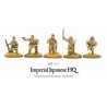 Imperial Japanese HQ 28mm WWII WARLORD GAMES