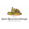 Imperial Japanese Type 92 70mm infantry gun 28mm WWII WARLORD GAMES