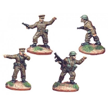 British Infantry Command 28mm WWII CRUSADER MINIATURES