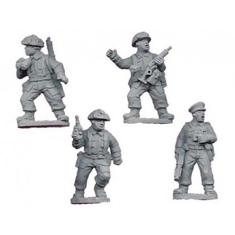 British Late War Infantry Command 28mm WWII CRUSADER MINIATURES