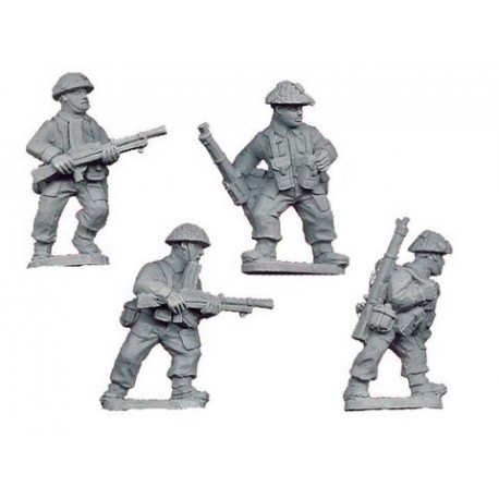 British Late War Bren Gun Teams 28mm WWII CRUSADER MINIATURES