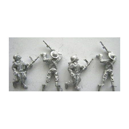 British Infantry w/SMGs Prone 28mm WWII BLACK TREE DESIGN