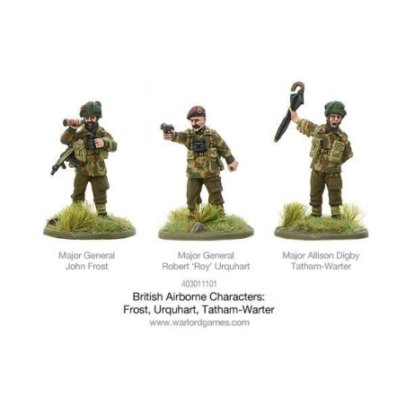 British Airborne Characters 28mm WWII WARLORD GAMES