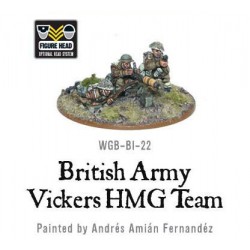 British Army Vickers MMG Team 28mm WWII WARLORD GAMES