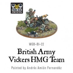 British Army Vickers MMG Team 28mm WWII WARLORD GAMES