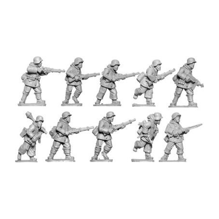 German Late War German Section III (Winter) 28mm WWII ARTIZAN DESIGN