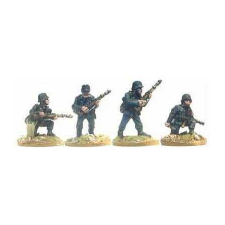 German Wehrmacht W/Rifles II 28mm WWII BLACK TREE DESIGN