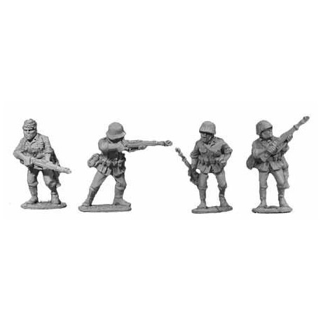 German Wehrmacht W/Rifles VII 28mm WWII BLACK TREE DESIGN