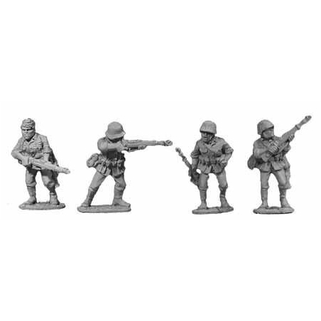 German Wehrmacht W/Rifles VII 28mm WWII BLACK TREE DESIGN