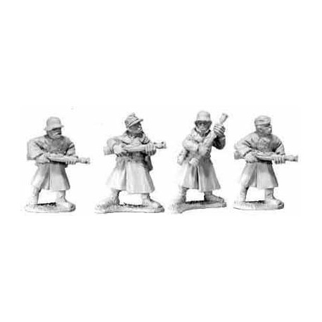 German Wehrmacht Rifles in Greatcoats I 28mm WWII BLACK TREE DESIGN