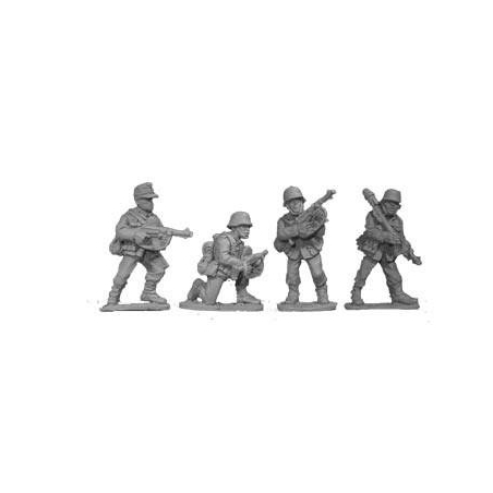 German Wehrmacht w/SMGs IV 28mm WWII BLACK TREE DESIGN