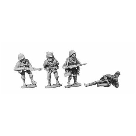 German MG34 Team Redeploying 28mm WWII BLACK TREE DESIGN