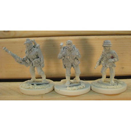 German Communications Team 28mm WWII BLACK TREE DESIGN