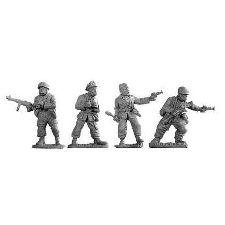 German Fallschirmjager Officers 28mm WWII BLACK TREE DESIGN