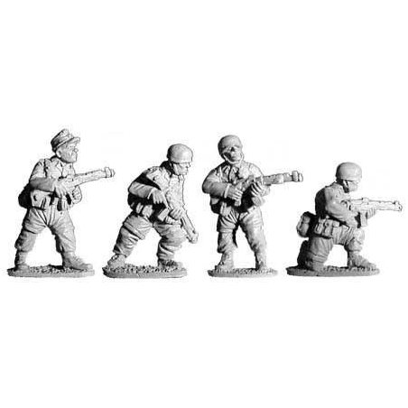 German Fallschirmjager w/MP44 Assault Rifles B 28mm WWII BLACK TREE DESIGN