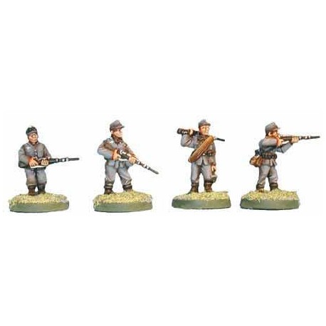 German Gebirgsjager with Rifles I WWII BLACK TREE DESIGN