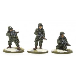 U.S. American Airborne Squad (Winter) 28mm WWII WARLORD GAMES