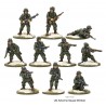 U.S. American Airborne Squad (Winter) 28mm WWII WARLORD GAMES