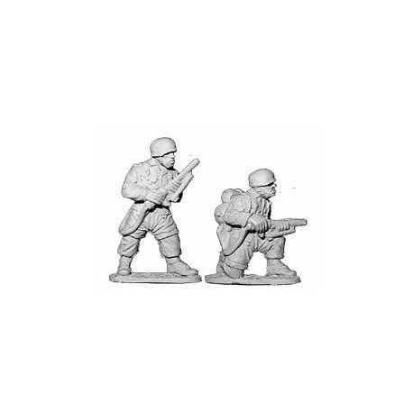 German Fallschirmjager w/Flamers B 28mm WWII BLACK TREE DESIGN