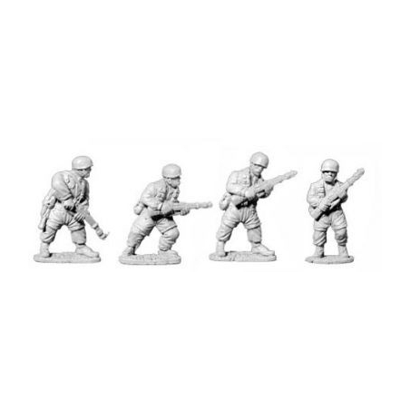 German Fallschirmjager w/Rifles II 28mm WWII BLACK TREE DESIGN