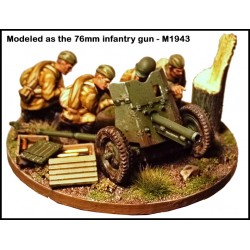 PLASTIC SOLDIER COMPANY 28mm Russian 45mm Anti Tank Gun