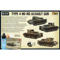 Imperial Japanese Type 4 Ho-Ro self-propelled gun 28mm WWII WARLORD GAMES