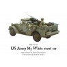 American U.S. Army M3 White scout car 28mm WWII WARLORD GAMES