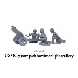 American U.S. Marines USMC 75mm pack howitzer light artillery 28mm WWII WARLORD GAMES