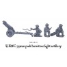 American U.S. Marines USMC 75mm pack howitzer light artillery 28mm WWII WARLORD GAMES