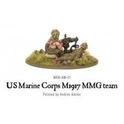 American U.S. Marines USMC M1917 MMG team 28mm WWII WARLORD GAMES